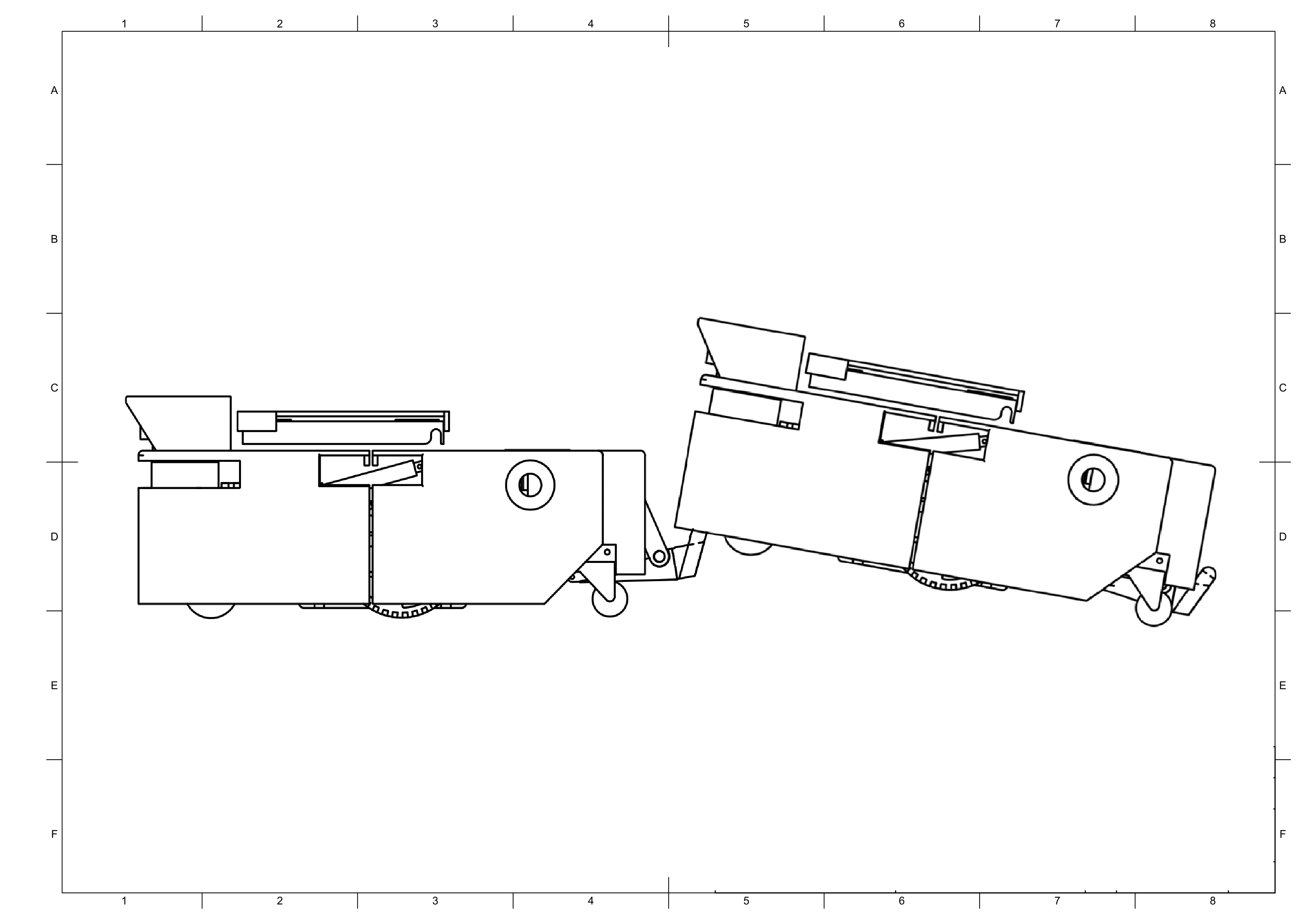 Towing system operation diagram